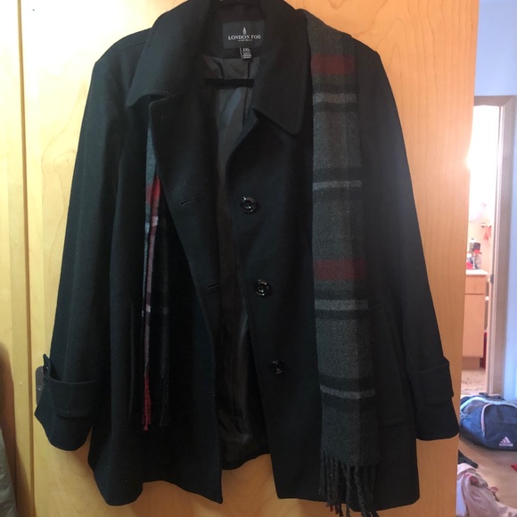 London Fog Jackets & Blazers - London Fog Pea Coat